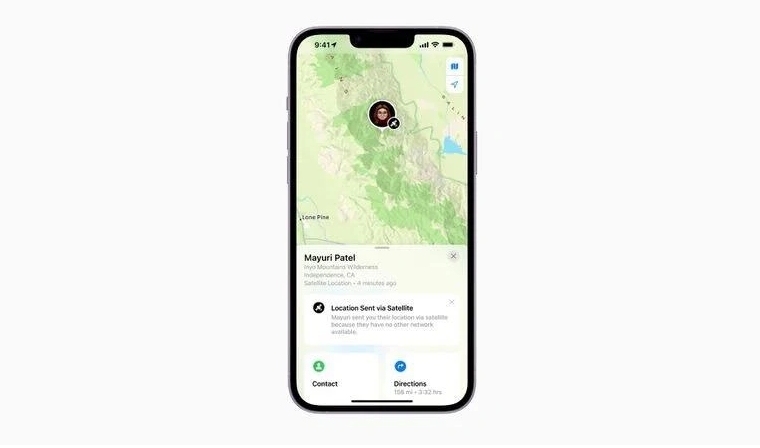 马关苹果14维修分享iPhone14系列中 FindMy功能通过卫星分享位置方法教程 