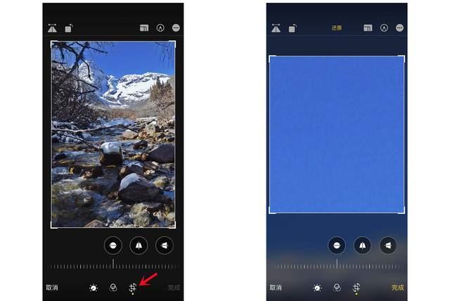 马关苹果手机维修分享iPhone手机如何使用裁剪功能隐藏照片 
