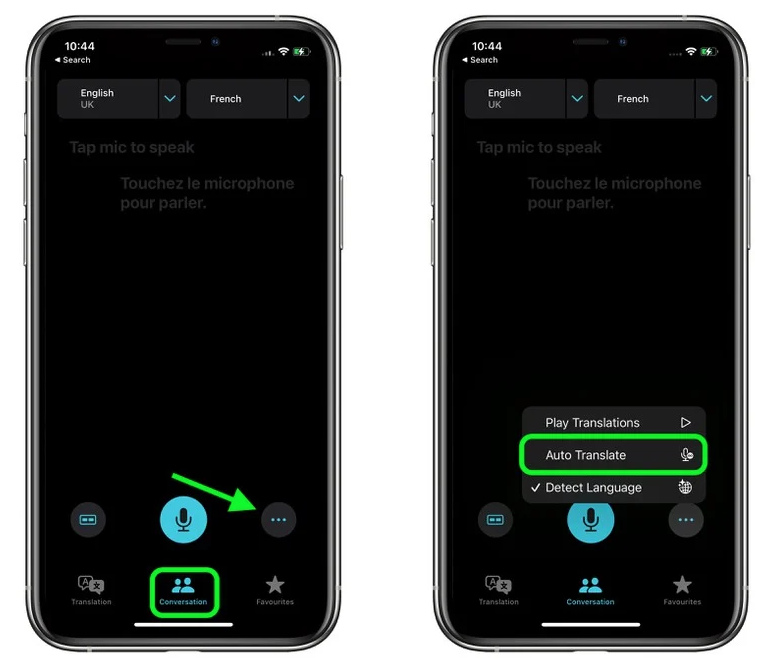 马关苹果手机维修分享iOS 15 “翻译” App 新改进 